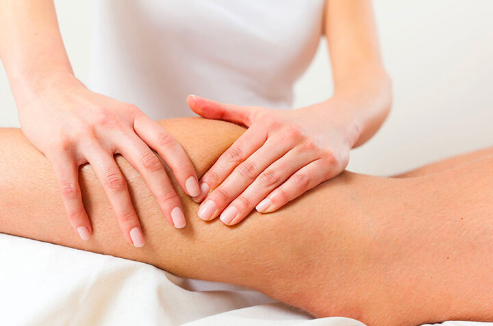 Massage drainant en institut